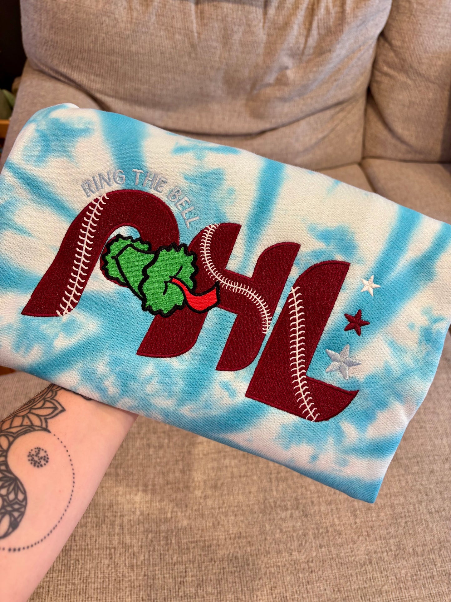 PHL Phan Embroidered Crew