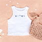 Summer Vibes Embroidered Tank