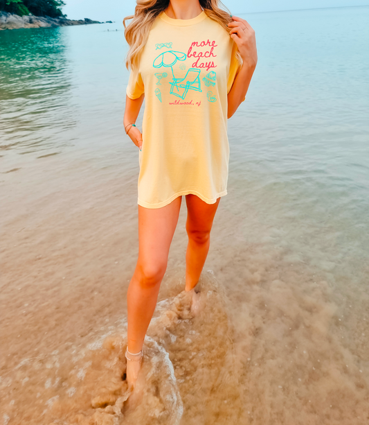 More Beach Days Tee