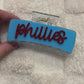 Phillies 3D Acrylic Hair Clip