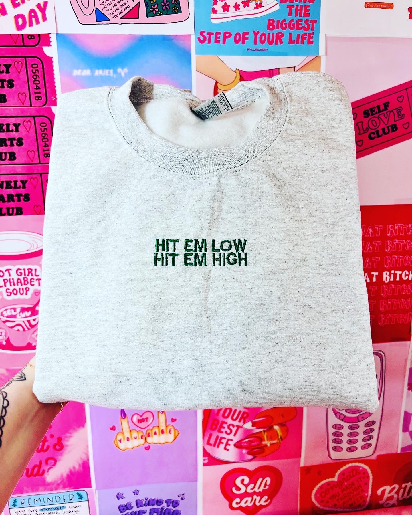 Hit Em Low Hit Em High Crew