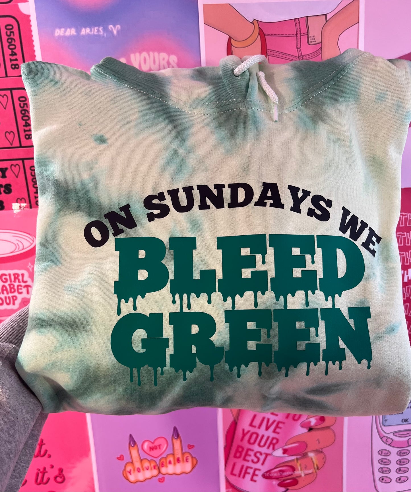 On Sundays We Bleed Green Crew