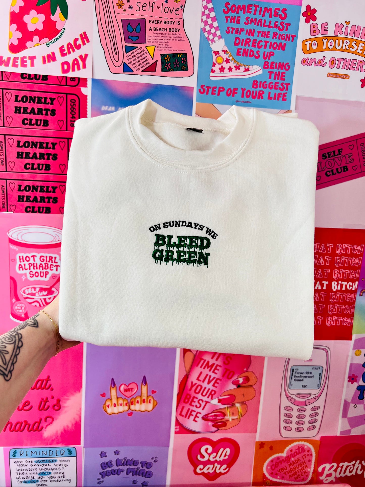 On Sundays We Bleed Green Crew